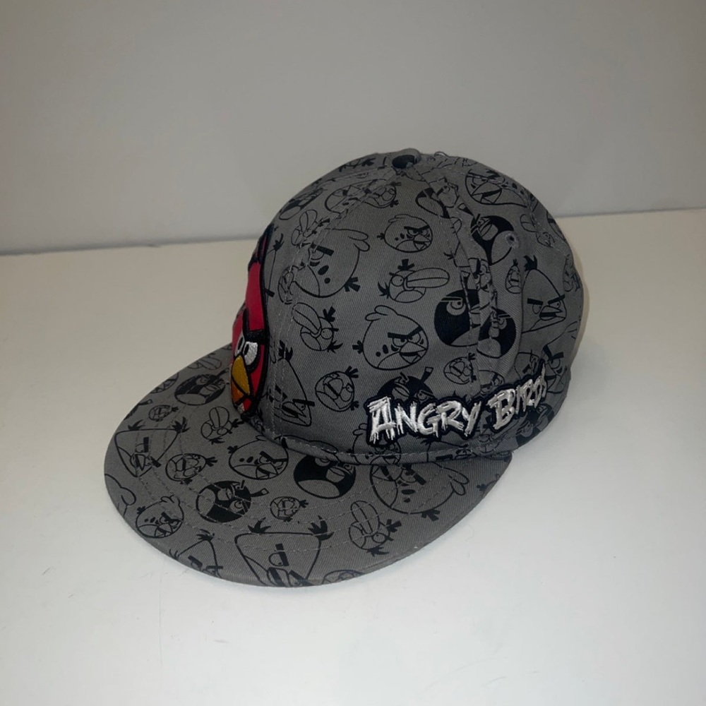 Angry Birds Snapback Baseball Hat Red Cardinal Design